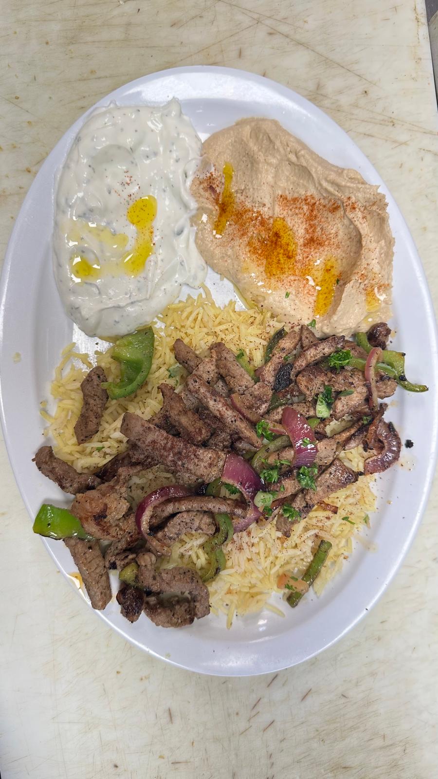 Beef Shawarma Entree