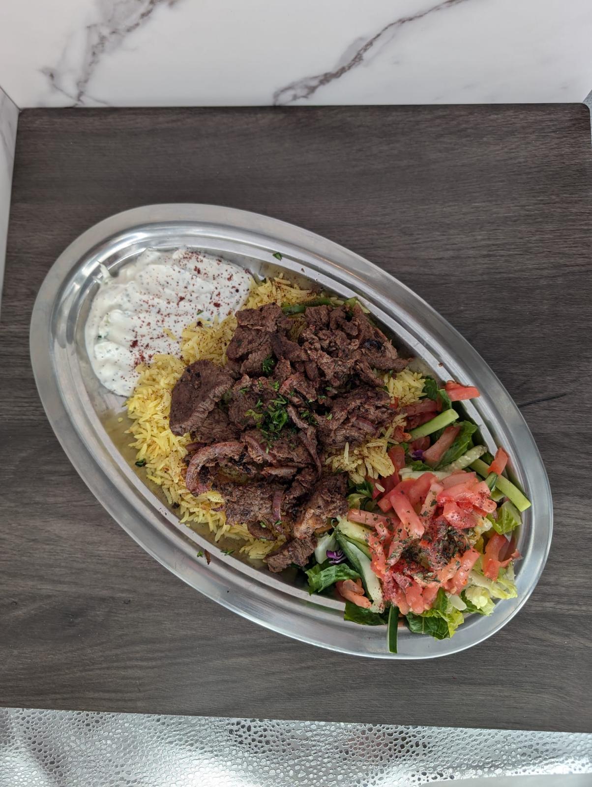 Beef Shawarma lunch