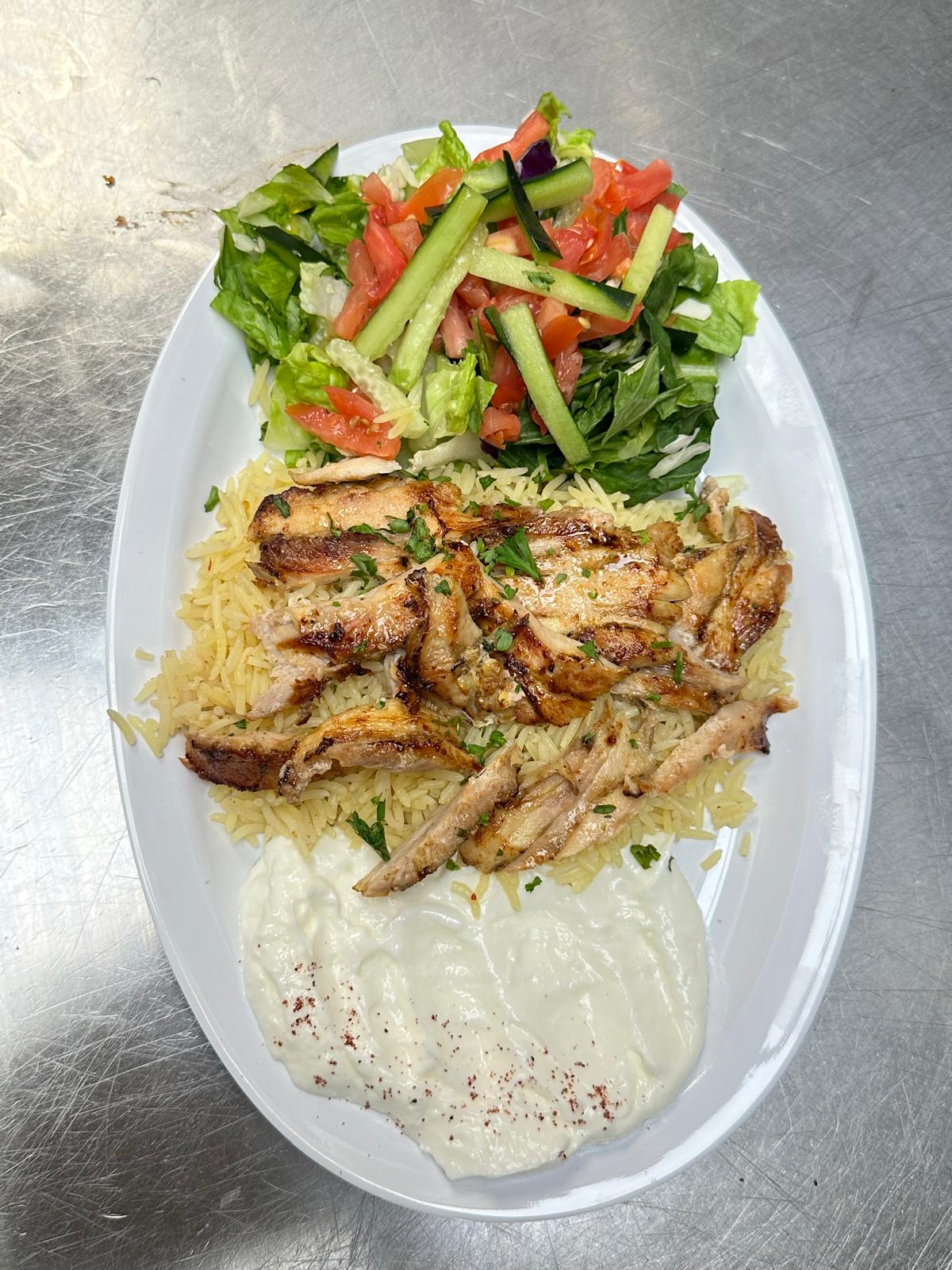Chicken Shawarma lunch