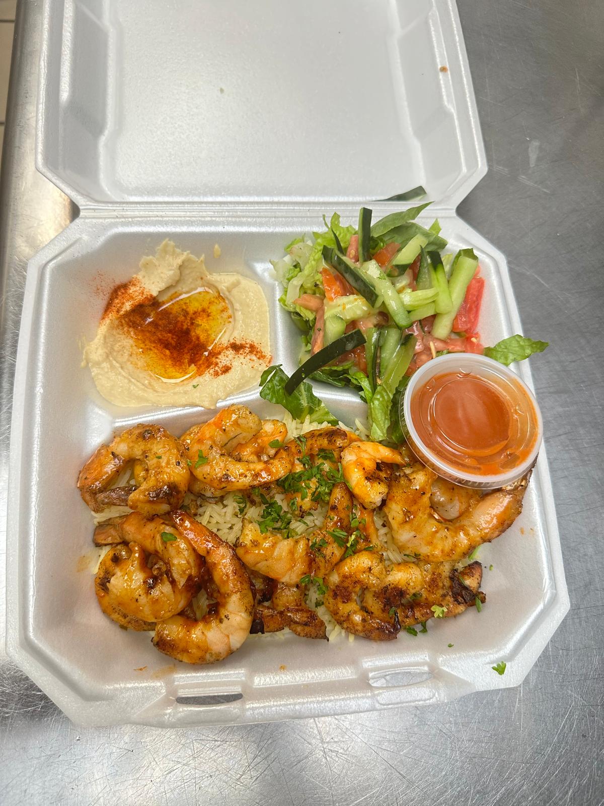 Shrimp Kabob Entree